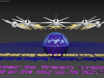 Concept Regarding the Pyramids and their intelligence of nature 3D model