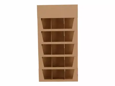 Point of Sale Cardboard Display Stand Texture