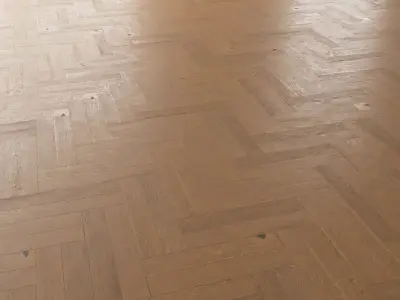 Parquet Oak Cornell Firestop set 2 3D model