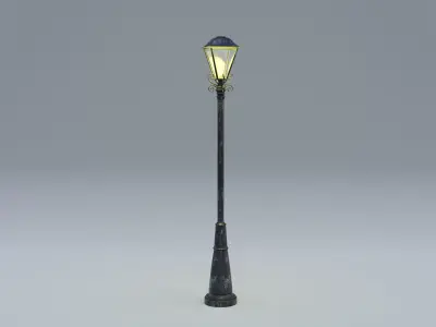 Street light 3d Model 3D model 5