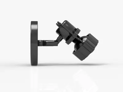 Wall Lamp 04 Low-poly 3D model