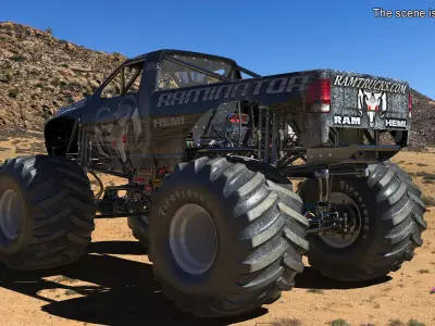  Raminator Monster Truck 