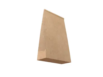 Paper Takeaway Bag v1 001 Free low-poly 3D model