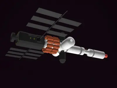 Solar Explorer 3D model