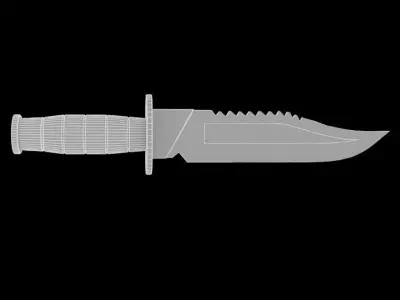 Knife 3D model