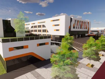 University School-C4 3D model