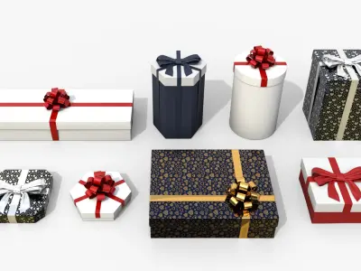  Gift Boxes - Tall and Wide Selection 