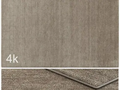 Carpet set 3116 - Wool Rug - 4k 3D model