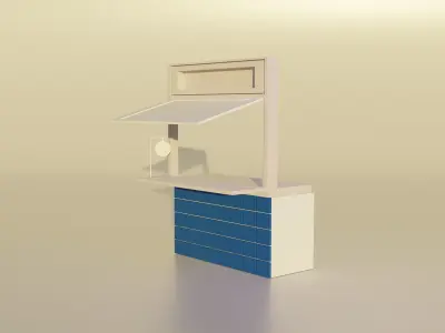 Coffeeshop Streetfood 3D model