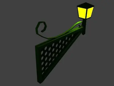 Wall Lamp 1 3D model