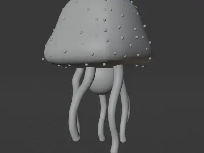 Void Sprout  Low-poly 3D model