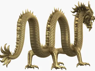  Chinese Dragon v1 Rigged 