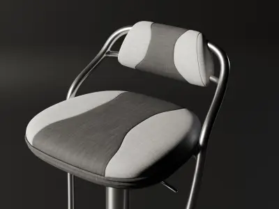 Sci Fi Stool 1 3D model