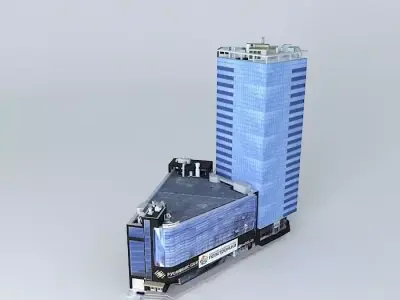 BC Rock Hall Free 3D model