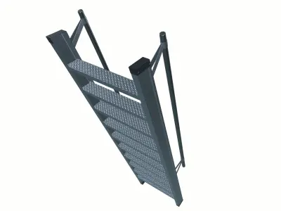 Ladder 3D model 2