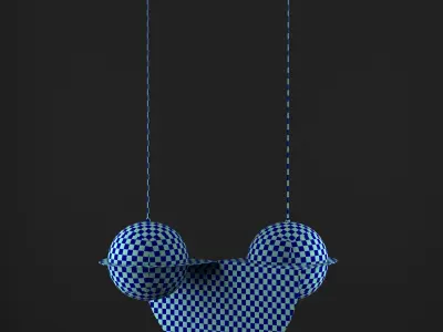 Globe Light Free 3D model