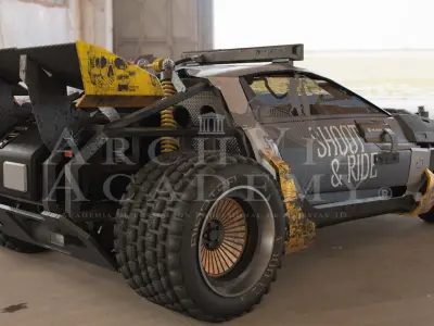 Coyote Shion Cyberpunk 2077 3D model