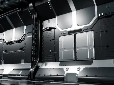  25 SciFi Props - GameReady and Rendering 