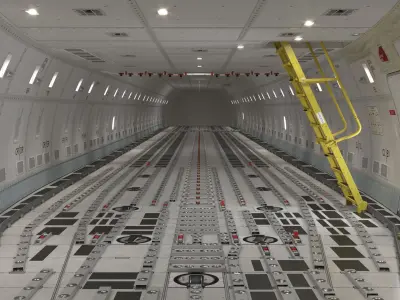  Cargo Aircraft Interior 