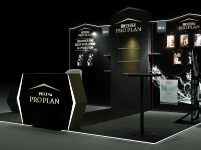 Exhibition Booth 3D model
