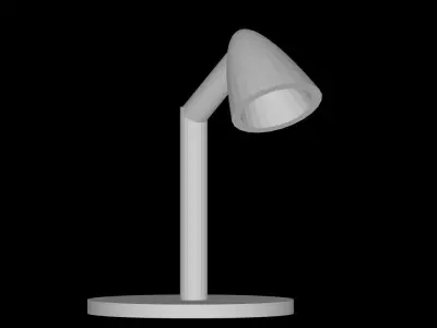 MINIATURE TABLE LAMP  DESK LAMP  3D print model