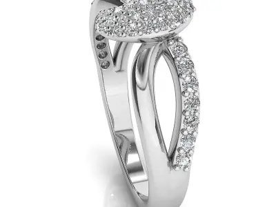 The ciarah ring 3D print model