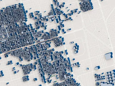 Jeddah City Saudi Arabia 3D model