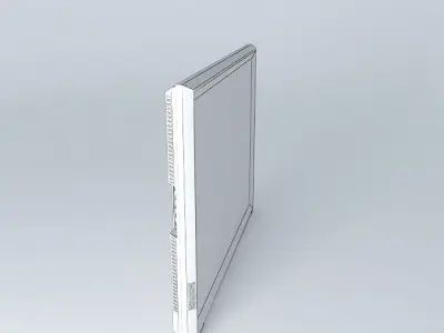 flat panel TV Free 3D model