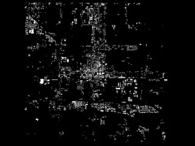 Phoenix Downtown Streets and Buildings 3D model