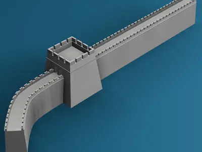 Greatwall great wall of china 3D model