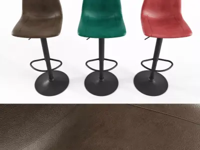 Bar stool 3D model
