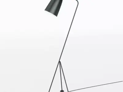Gubi Grasshopper Floor Lamp 3D model