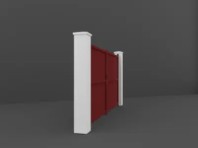 Outdoor Gate 3D model