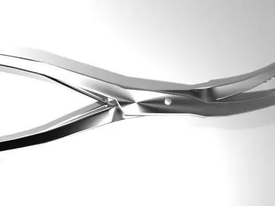 Medical Equipment Cast Shears 3D model
