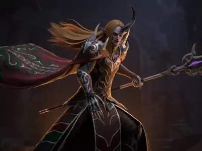 fantasy Low-poly 3D model