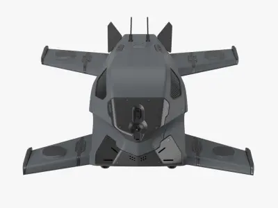 Sci-Fi Drone 2 3D model