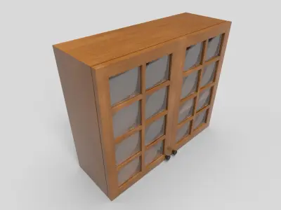 Kitchen Cabinet CG4 3D model