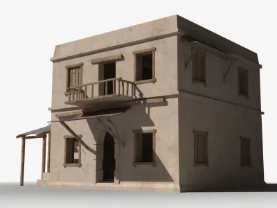 Arab x23 Low-poly 3D model