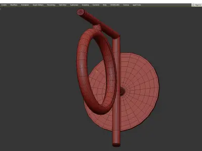 Mantra 6595 Low-poly 3D model