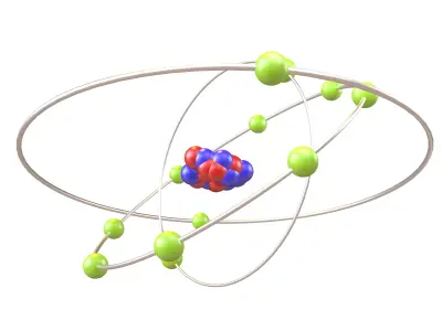 Magnesium Chemical Element v2 003 Low-poly 3D model