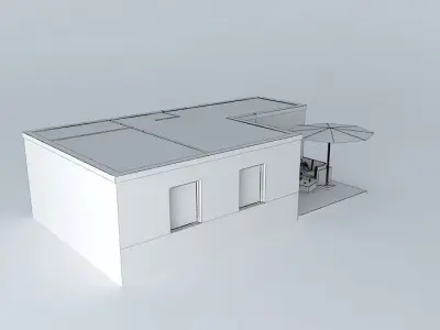 House exterior Free 3D model