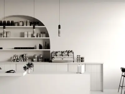 Dining Set 05 3D model