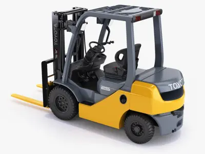  Toyota forklift 8FD25 