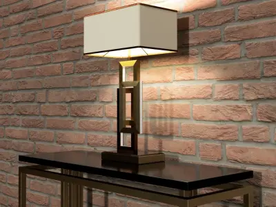 Table Lamp Edge Collection - OASIS 3D model
