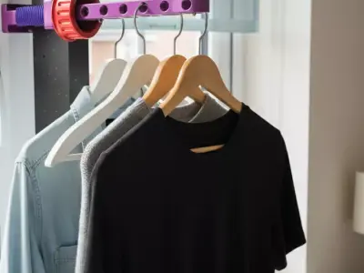 Universal Snap-On Hanger for Windows and Doors 3D print model