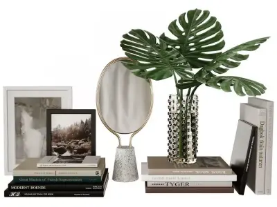 Decorative set 3D model