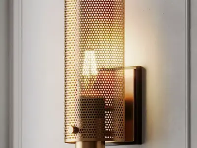 PERFORATED PERFECTION SCONCE 3D model