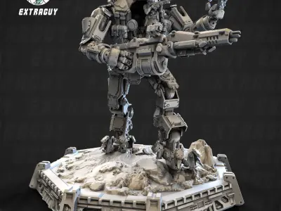 Giant Omnibus Poseable 100mm 3D print model