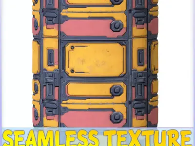 SciFi Seamless Texture Texture 5