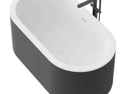 Bathtub Cielo Arcadia Cibele 3D model